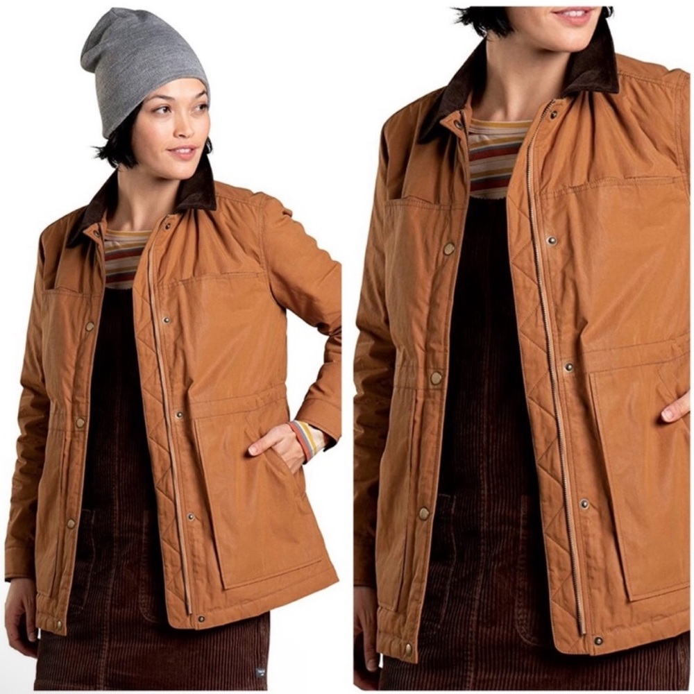 Women’s Toad & Co Mcway Barn Jacket nearly new size M in Tabac